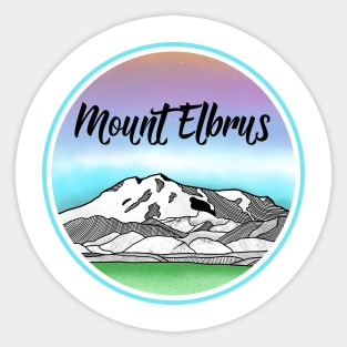 Mt. Elbrus Sticker